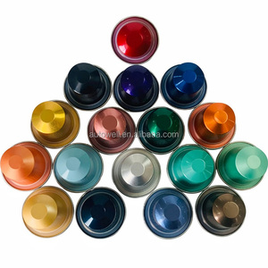 Capsule di <span class=keywords><strong>Caffè</strong></span> in Alluminio Colorate da 37mm con Coperchio in Foglio di Alluminio per Confezionamento <span class=keywords><strong>Caffè</strong></span>, Produzione Cinese - Product Image 5