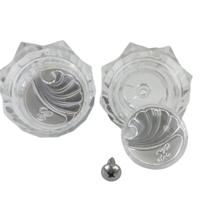 Manijas de Grifo para Lavabo de Fácil Limpieza para Delta/Delex en Acrílico Transparente - Product Image 4