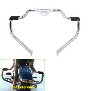 Protector de motor para motocicleta <span class=keywords><strong>Harley</strong></span> <span class=keywords><strong>Davidson</strong></span> Touring, barra de choque de bigote frontal de acero sólido, para <span class=keywords><strong>Harley</strong></span> <span class=keywords><strong>Davidson</strong></span> Touring, 2013-2018 - Product Image 1