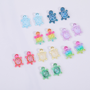 Cartoon <strong>Little</strong> Turtle Blind Bag Hot-selling Nail Art DIY Resin Jewelry Accessories Handmade Dripping Oil Technique Source - Product Image 1
