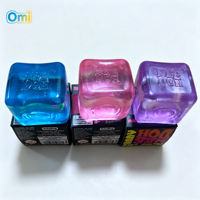 Jouet anti-stress de haute qualité en stock, mini cube en maltose à rebond lent, non collant, non gras, 3*3*3cm, 14 ans et plus