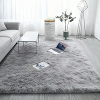 Tapis en peluche doux pour salon chambre tapis de sol grande taille antidérapant décoration de la maison et confort