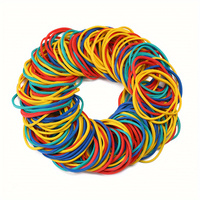No 18 taille haute qualité Durable petits cheveux élastique coloré élastique pour l'argent et toutes les fins 2 pouces de diamètre