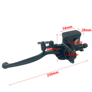 Pompe de frein hydraulique Mochi pour moto et VTT, 22 mm, simple, gauche/droite, ABS, autobloquante, levier de frein modifié - Product Image 4