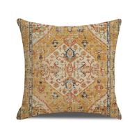 Housse de coussin décorative YINUAN à motif persan vintage, housse de coussin bohème tribal pour canapé, décoration de salon