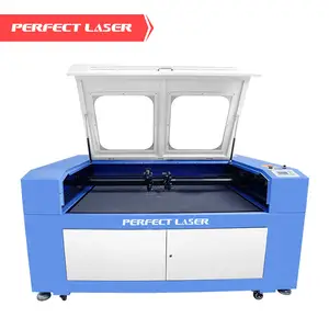 Laser sempurna kecepatan tinggi 90W 100W 120W 150W CO2 Laser ukiran kayu plastik akrilik tekstil kertas kulit harga mesin pemotong