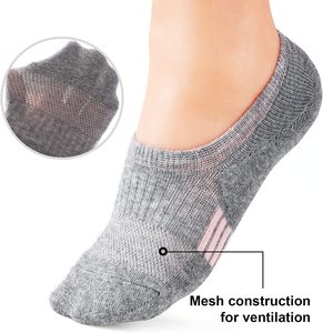 Calcetines tobilleros de compresión personalizados para correr, calcetines transpirables de rendimiento atlético para correr, calcetín deportivo para correr en pista - Product Image 5