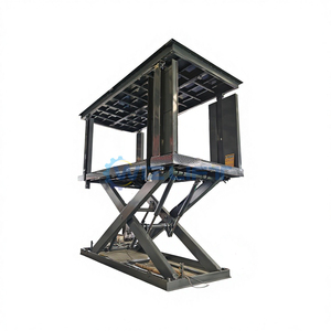 Nuevo Elevador Hidráulico para Autos de <span class=keywords><strong>Doble</strong></span> Plataforma para Sótano, Capacidad de Carga de 3 Toneladas, Control Remoto, Construcción de Acero, para Hoteles - Product Image 3