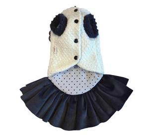 Nuevo Vestido de Punto para Perros Pequeños, Diseño Japonés y Coreano, Falda de Tweed para Cachorros y Perros Pequeños - Product Image 5