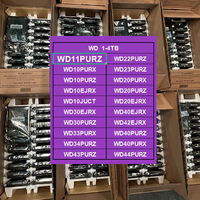 Disque dur interne WD11PURZ 1 To Purple, HDD SATA 5400 tr/min, SATA 6 Gb/s, 64 Mo de cache, 3,5 pouces, pour ordinateur de bureau et portable