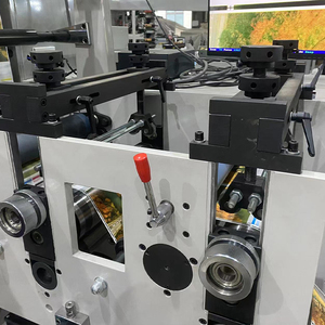 Máquina de impresión automática de etiquetas flexográficas: sistema controlado por PLC para producción de pegatinas y etiquetas - Product Image 6