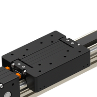 Actuador Lineal KNK K50 con Carga Máxima de 20 kg, Rieles Lineales de Alta Precisión ±0.05 mm, Módulo de Movimiento Lineal Accionado por Correa, Guía Deslizante para Robot