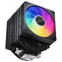 SNOWMAN AX660 Dual Towers Cost-Effective 2 Fans ARGB PC CPU Radiator With 6 Heatpipes Colorful Lighting Cooler