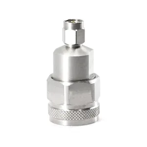 XQY Manufacturer supply stainless Material N Type female to 3.5 Type female Jack RF Coax Coaxial Adapter Adaptor Converter