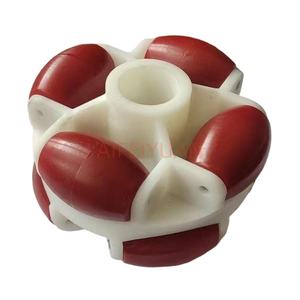 ลูกกลิ้งไนลอนขนาดเล็กเคลื่อนไหวรอบทิศทาง360 ° ล้อทำจากยางขนาดต่างๆ - Product Image 1