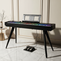 Beisite S-267 ODM/OEM Piano numérique électronique/Orgue électrique Clavier 88 touches en plastique ABS Son Rêve Français 230 Rythmes