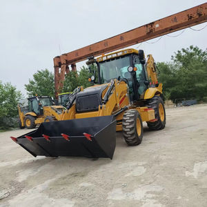 Профессиональный 7,6 тонный экскаватор-погрузчик с двигателем Cummins 1,5 кубический метр погрузчик - Product Image 1