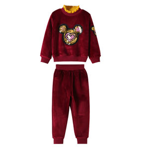 Meilleurs produits vendus au monde : Ensembles de sweats à capuche épais pour filles, hiver, provenant de Chine, achat en ligne - Product Image 1