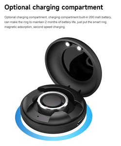 Anello Elettronico Intelligente Indossabile per Uomo con Controllo App, Monitoraggio Fitness e Sonno, Batteria da 15mAh, Impermeabile 5ATM - Product Image 6