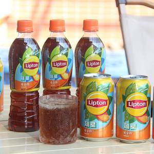 Boissons coréennes Liptons <span class=keywords><strong>Thé</strong></span> glacé Saveur de pêche Boissons au <span class=keywords><strong>thé</strong></span> glacé Vente chaude Boissons exotiques 355ML/500ML - Product Image 2