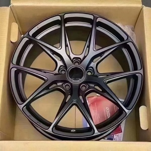 高耐用性空心一体式锻造铝轮 17-24 英寸 5x108/5x112/5x114.3/5x120 适用于三个品牌 - Product Image 1