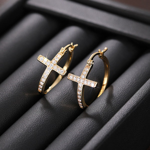 Pendientes de Aro Geométricos para Mujer, Misteriosos, Elegantes, Joyería de Moda para el Día a Día - Product Image 3