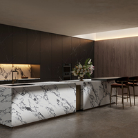 Foshan Großformatige 800x2600mm15mm Gesinterte Steinplatte für Esstisch- und Kaffeetischplatten Möbelpaneele
