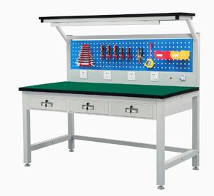 Metalen Werkbank Middelzware Werkbank Esd Bankjes Mobiele Telefoon Reparatie Werkstation Met Licht - Product Image 5