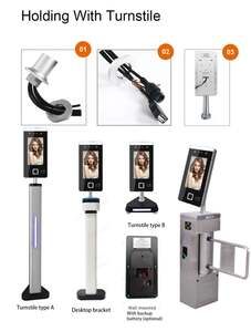 Kostenlose SDK Wasserdichte IP65 Biometrische Zugangskontrolle Anwesenheitsgerät Handflächenscanner Gesichtserkennung Mit Fabrik OEM ODM - Product Image 5