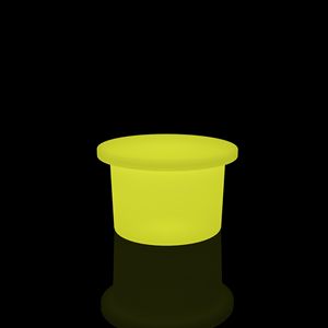 Colorecדקו פנים עגול חיצוני עגול הוביל שולחן סיום רב תאורה צבע מרובים השתנה שולחן בר עמיד למים סלון הוביל שולחן - Product Image 5