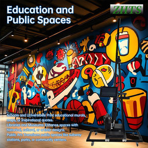 Imprimante murale intelligente XP600 Dispositif à jet d'encre pour l'art personnalisé et la décoration intérieure pour les maisons et les bureaux - Product Image 4