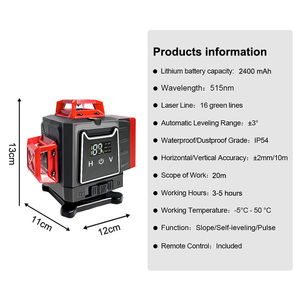 360 mức độ <span class=keywords><strong>laser</strong></span> Trung Quốc Chuyên Nghiệp Màu Xanh lá cây/màu đỏ chùm tia <span class=keywords><strong>laser</strong></span> 12/16 dòng 4D <span class=keywords><strong>ROTARY</strong></span> <span class=keywords><strong>laser</strong></span> cấp độ - Product Image 4