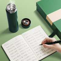 Coffret cadeau de carnet personnalisé avec stylo et bouteille Coffret cadeau d'affaire Tasse thermos Coffret cadeau de luxe pour carnet