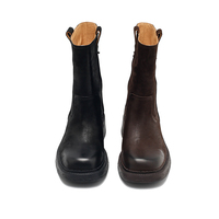Bottines vintage pour femmes, légères, semelle en caoutchouc plate, printemps été