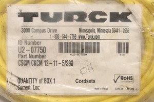 Nouveau câble PLC M23 mâle vers cordon 5m <span class=keywords><strong>CSCM</strong></span> CKCM 12-11-5S90 - Product Image 1
