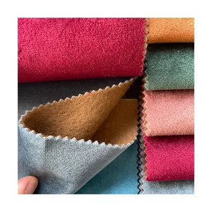 Super Soft Polyester Soft Pile Plain Fabric Home Textile Blanket Fabric