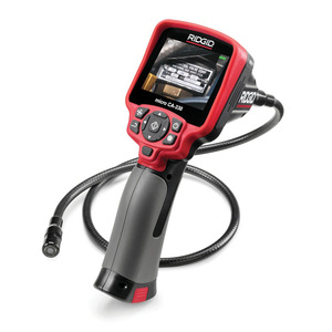 กล้องส่องตรวจแบบดิจิตอล Ridgid Micro Ca-350x แบบพกพา หัวกล้องขนาด 17 มม. ความละเอียด 320x240 พิกเซล ไฟ LED สีขาว สำหรับงานตรวจสอบในอุตสาหกรรม - Product Image 1