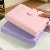 Carnet à couverture rigide en cuir PU personnalisé avec logo, tailles A4/A5/A6/B5, impression UV pour cadeaux promotionnels d'entreprise et usage scolaire