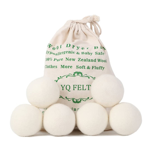 Bolas de <span class=keywords><strong>Secadora</strong></span> de Lana de Nueva Zelanda 100% Naturales con Logotipo Personalizado, Bolas de Fieltro Reutilizables <span class=keywords><strong>para</strong></span> Lavandería - Product Image 3