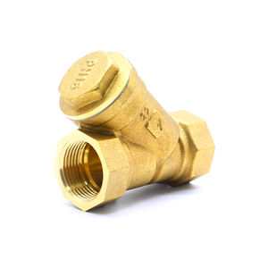 LISHUI Vanne de crépine d'eau manuelle en laiton de type Y Application générale Vannes à bille Structure Filtre à bille - Product Image 4