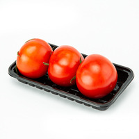 Supermarkt Vers Dienblad Wegwerp Huisdier Plastic Heldere Fruit En Groente Verpakking Rauw Food Grade Voor Sushi Premium Kwaliteit