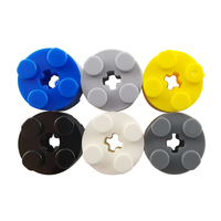 NO.6143 Brique Jeux D'apprentissage Fabrication Ronde 2x2 Essieu Trou Jouet Briques En Plastique