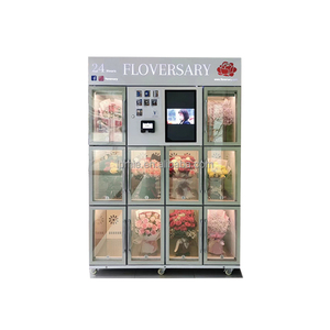 Ramos de Flores y Máquinas Expendedoras de Flores para Hoteles y <span class=keywords><strong>Restaurantes</strong></span> de la Línea Súper Subterránea, Máquina Expendedora Automática Sin Personal - Product Image 1