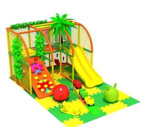 Patio de recreo interior comercial para niños Equipo de recreo interior <span class=keywords><strong>casero</strong></span> con <span class=keywords><strong>PISCINA</strong></span> DE BOLAS deslizante - Product Image 1