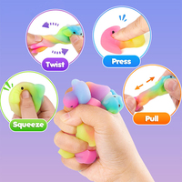 Jouets Squishy en Gros, Dégradé Ombré Kawaii, Anti-Stress, Sensoriels, Fidget, Cadeaux de Fête, Sachets Surprise pour la Vente en Gros