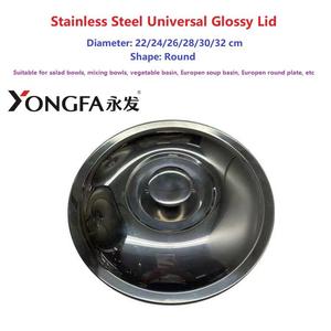 Couvercle universel de haute qualité couvercle en acier inoxydable couvercle de pot couverture de saladier couverture de Wok pour la cuisine en utilisant - Product Image 6