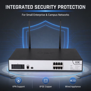 ไฟร์วอลล์ H3C SecPath F1005-L 8 พอร์ต GE รองรับ 4G LTE NGFW VPN Gateway IPS AV SSD IPSec SSL IPv6 สำหรับ SMB ระบบ Site to Site VPN - Product Image 2