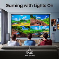 Pour projecteur mini DLP 4K BenQ TK700ST, 3000-3500 lumens ANSI, 240 Hz, temps de réponse de 4 ms, prise en charge 3D, design compact
