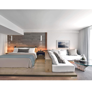 Ensemble <span class=keywords><strong>de</strong></span> canapés modernes en tissu pour villa en <span class=keywords><strong>bord</strong></span> <span class=keywords><strong>de</strong></span> <span class=keywords><strong>mer</strong></span>, meubles d'<span class=keywords><strong>hôtel</strong></span> en bois massif - Product Image 2