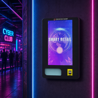 Distributeur automatique à écran tactile de 32 pouces avec vérification d'identité, distributeur automatique mural avec gestion basée sur le cloud